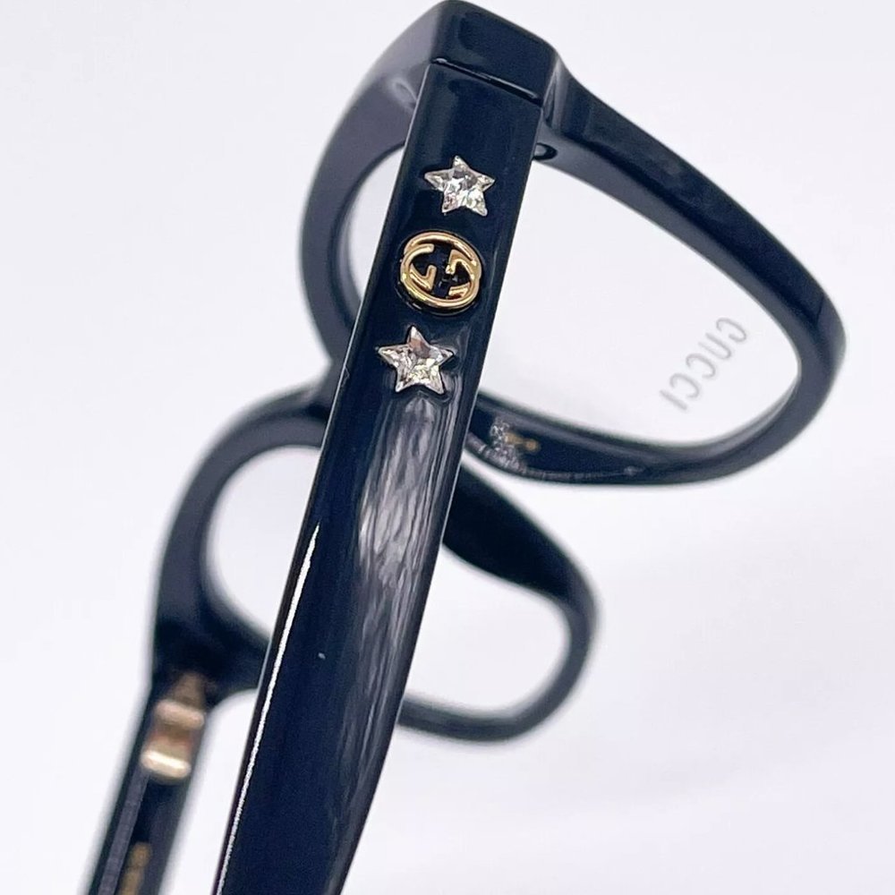 Gucci 49mm Women's Red and Black Eyeglasses! - Picture 2 of 8